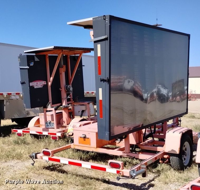 image for item DK8833 (2) message board trailers