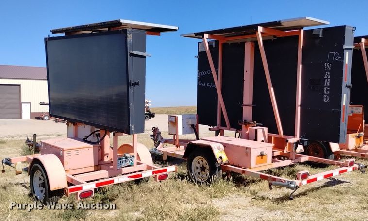 image for item DK8833 (2) message board trailers