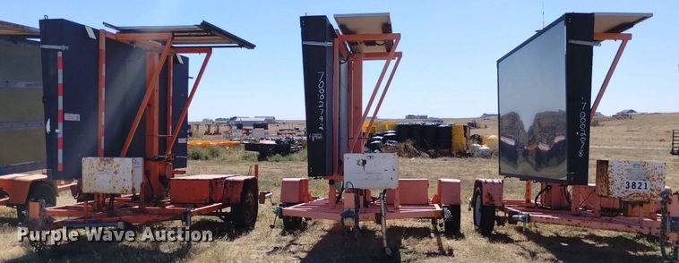 image for item DK8834 (3) message board trailers