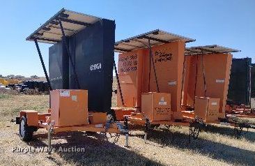 image for item DK8835 (3) message board trailers