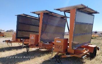 image for item DK8835 (3) message board trailers