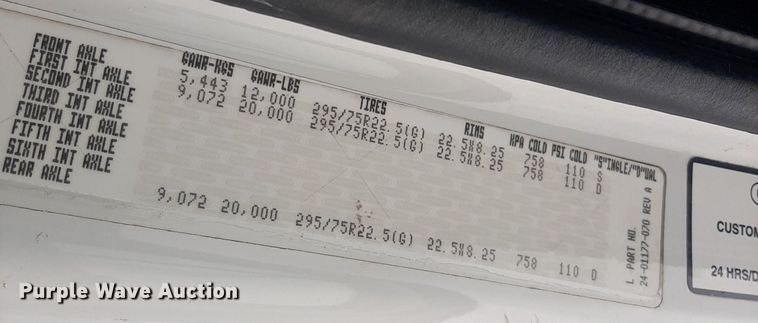 image for item DO3163 2007 Freightliner Business Classic M2  flatbed truck