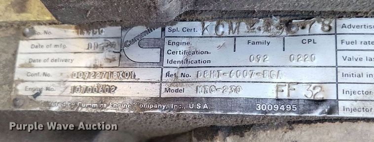 image for item DO4672 1978 Ford fuel truck