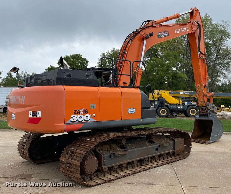 image for item DP0054 2017 Hitachi  ZX300LC-6N excavator
