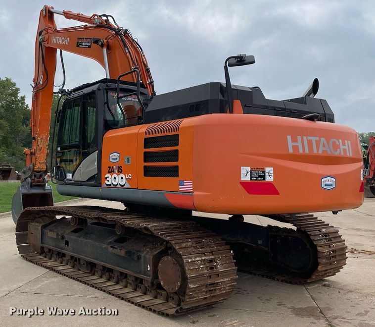image for item DP0054 2017 Hitachi  ZX300LC-6N excavator