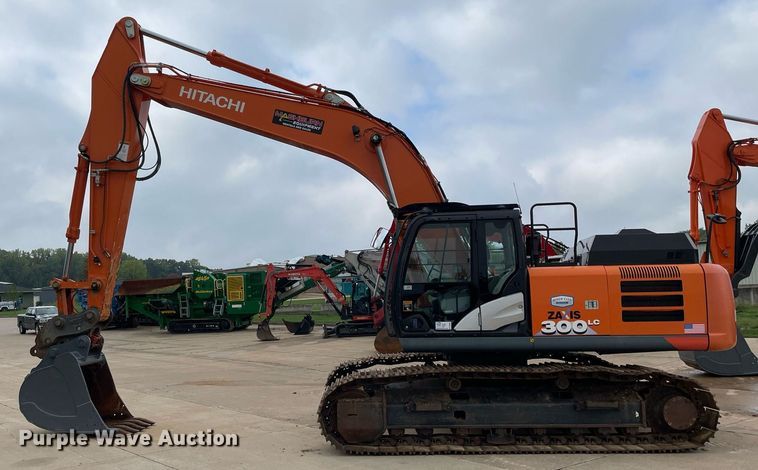 image for item DP0054 2017 Hitachi  ZX300LC-6N excavator