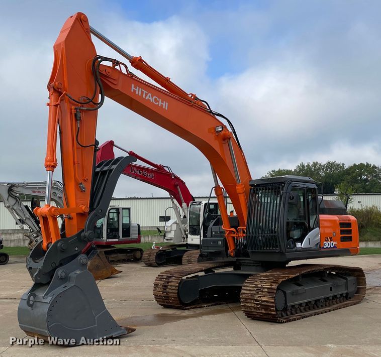 image for item DP0055 2016 Hitachi  ZX300LC-6N excavator