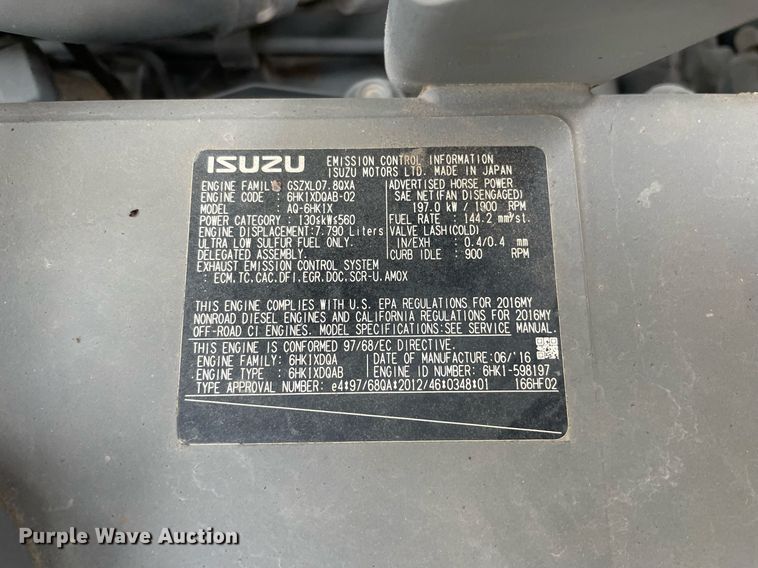 image for item DP0055 2016 Hitachi  ZX300LC-6N excavator