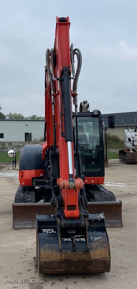 image for item DP0056 2019 Kubota  KX080-4 mini excavator