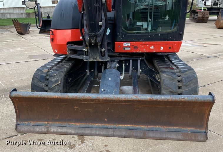 image for item DP0056 2019 Kubota  KX080-4 mini excavator