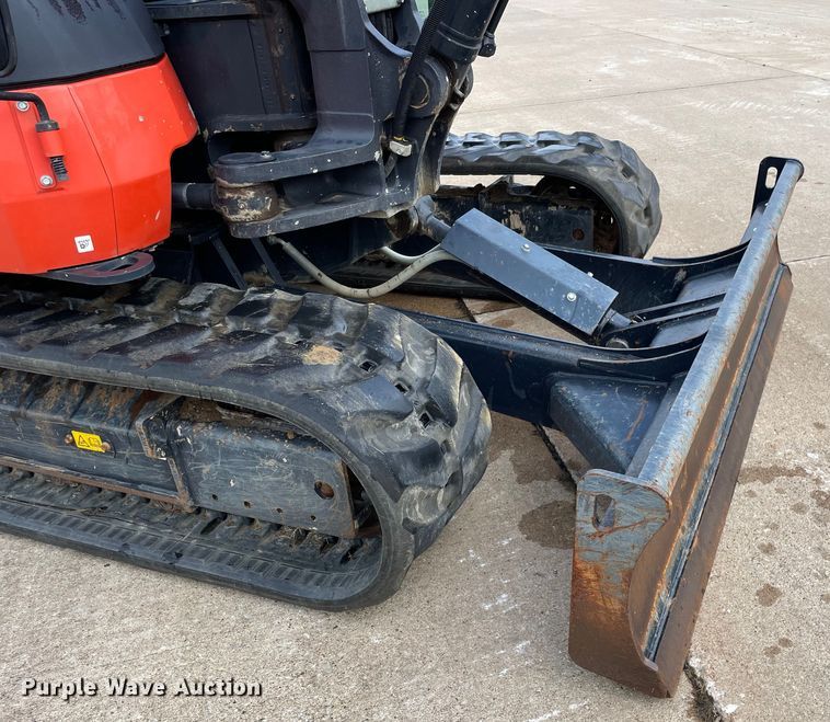 image for item DP0056 2019 Kubota  KX080-4 mini excavator