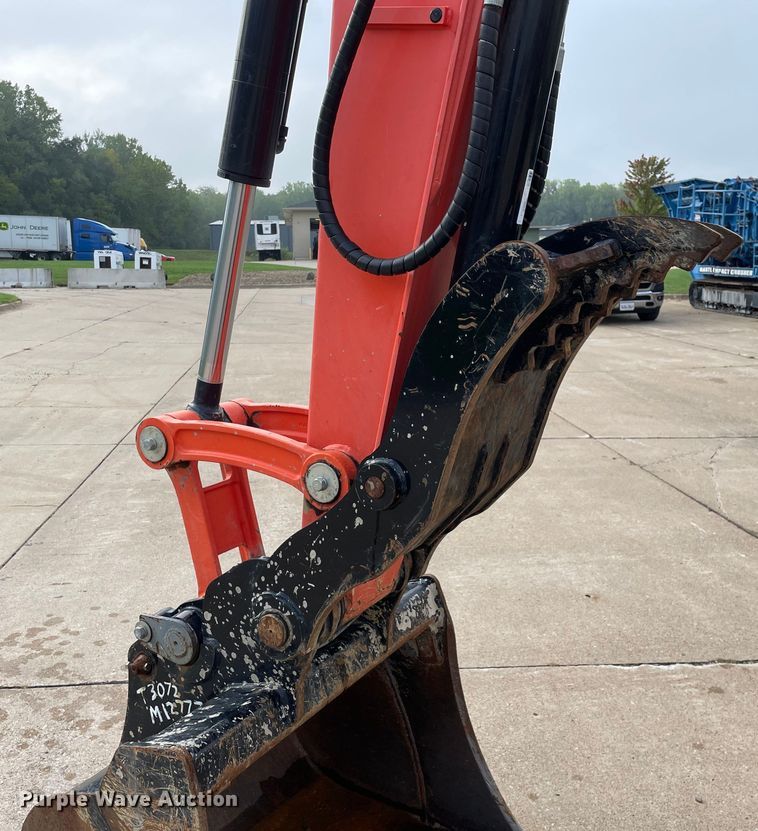 image for item DP0056 2019 Kubota  KX080-4 mini excavator