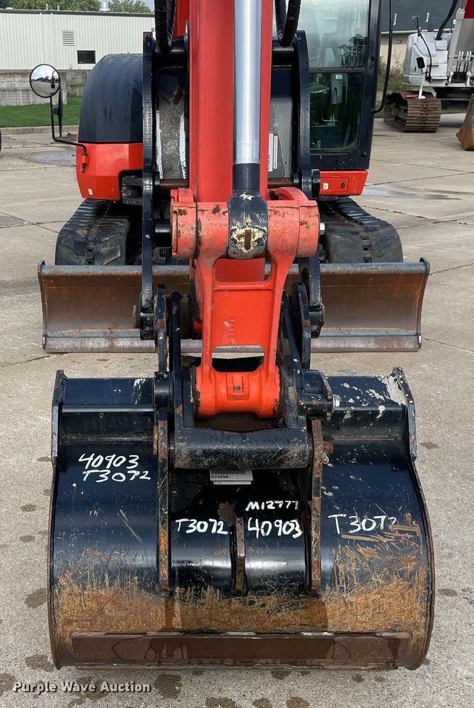 image for item DP0056 2019 Kubota  KX080-4 mini excavator