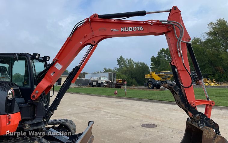 image for item DP0056 2019 Kubota  KX080-4 mini excavator
