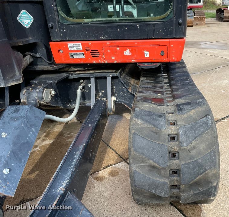 image for item DP0056 2019 Kubota  KX080-4 mini excavator