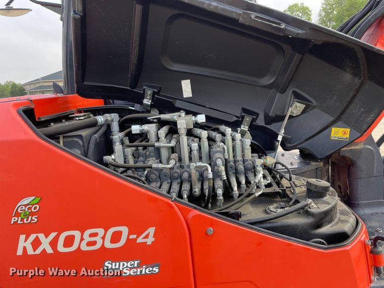 image for item DP0056 2019 Kubota  KX080-4 mini excavator