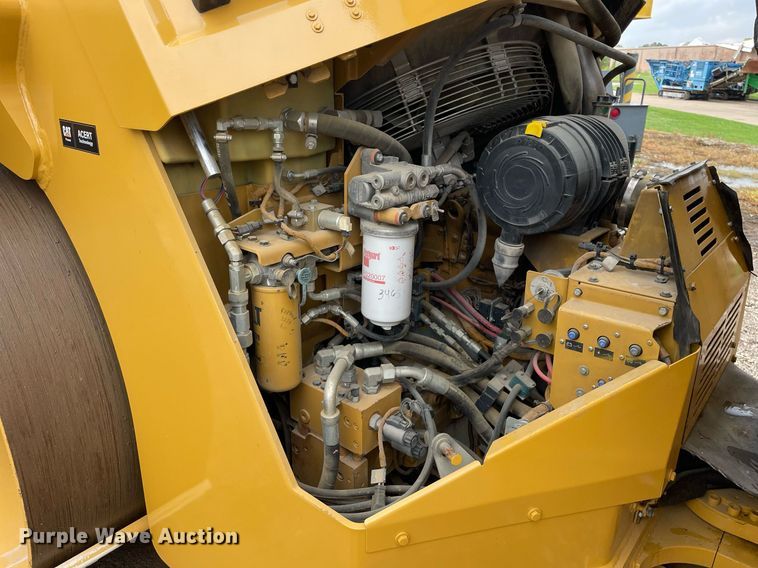 image for item DP0059 2013 Caterpillar CB64  double drum vibratory roller