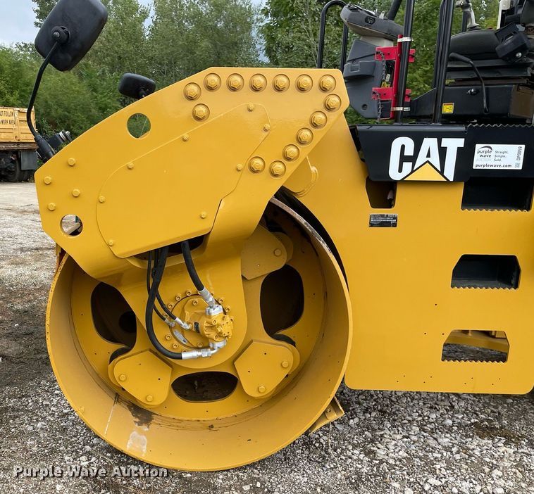 image for item DP0059 2013 Caterpillar CB64  double drum vibratory roller