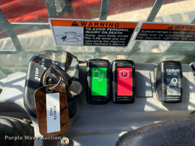 image for item DP0060 2018 Kubota SVL95-2S  tracked skid steer loader