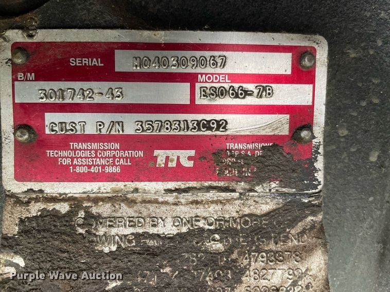 image for item DP0061 2004 Ford F750 Super Duty  flatbed truck