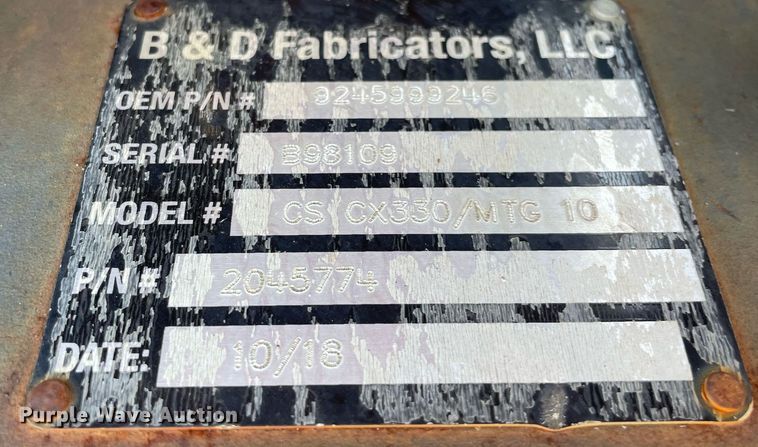 image for item DP0063 2018 Epiroc MG2300  excavator grapple