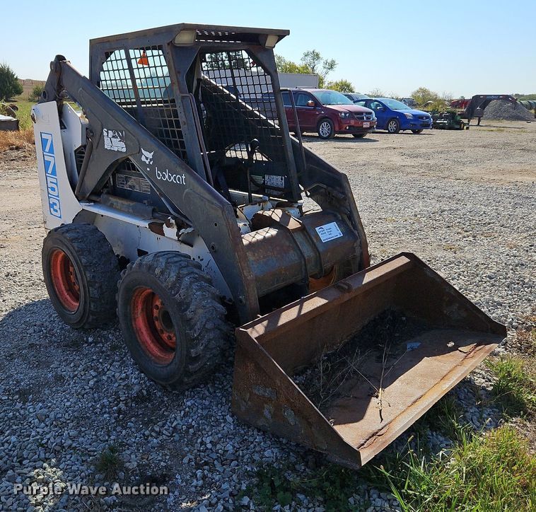 image for item DP2451 1993 Bobcat 7753  skid steer loader