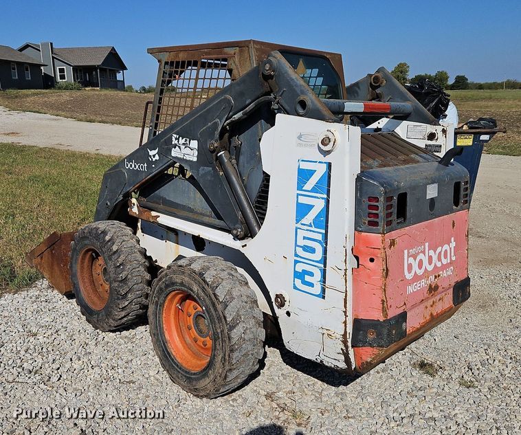 image for item DP2451 1993 Bobcat 7753  skid steer loader