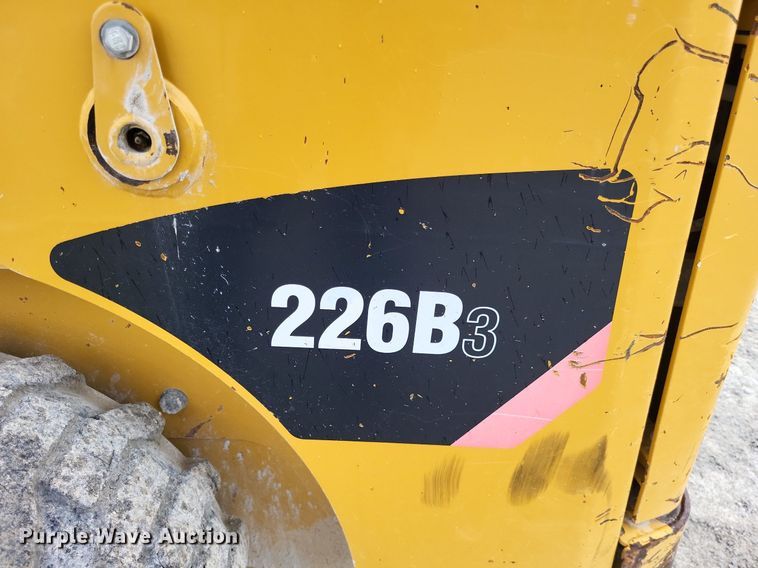 image for item DP5282 2011 Caterpillar 226B3 skid steer loader