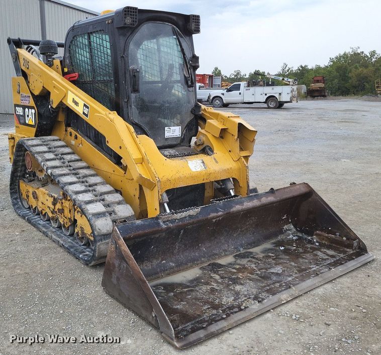 image for item DP5284 2018 Caterpillar 299D2 XHP tracked skid steer loader
