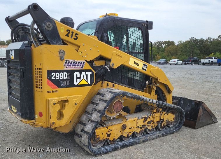 image for item DP5284 2018 Caterpillar 299D2 XHP tracked skid steer loader