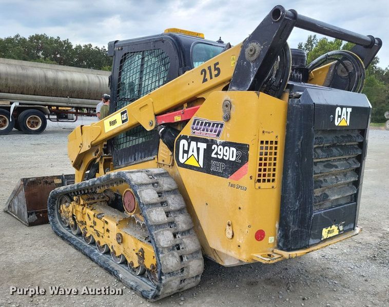 image for item DP5284 2018 Caterpillar 299D2 XHP tracked skid steer loader