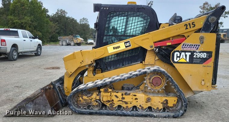 image for item DP5284 2018 Caterpillar 299D2 XHP tracked skid steer loader