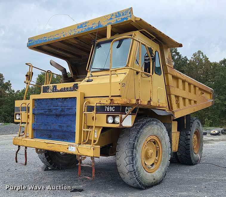 image for item DP5287 1991 Caterpillar 769C haul truck