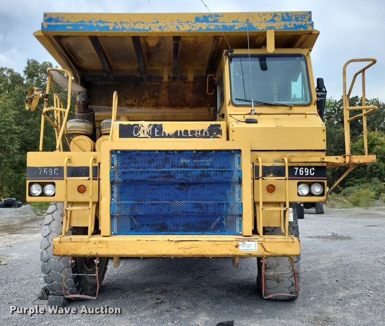 image for item DP5287 1991 Caterpillar 769C haul truck