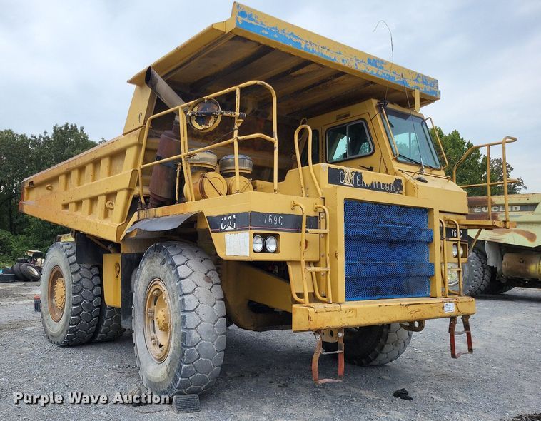 image for item DP5287 1991 Caterpillar 769C haul truck