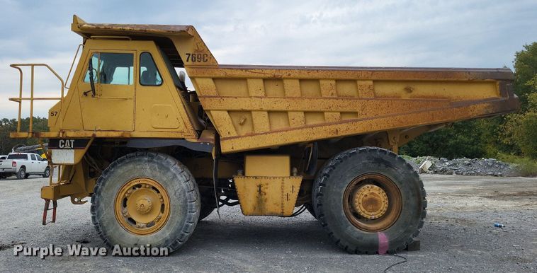 image for item DP5287 1991 Caterpillar 769C haul truck