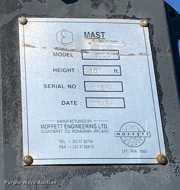 image for item DP8667 1994 Moffett M5000  forklift