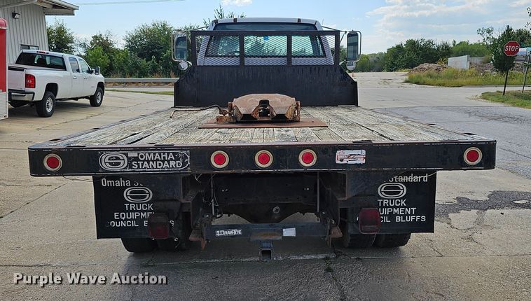 image for item DQ0213 1994 GMC TopKick LoPro  flatbed truck