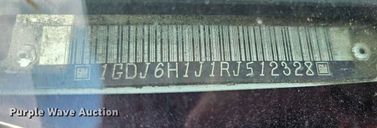 image for item DQ0213 1994 GMC TopKick LoPro  flatbed truck