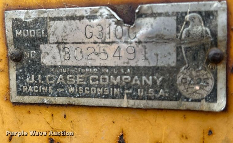 image for item DQ0949 1965 Case 310G  dozer