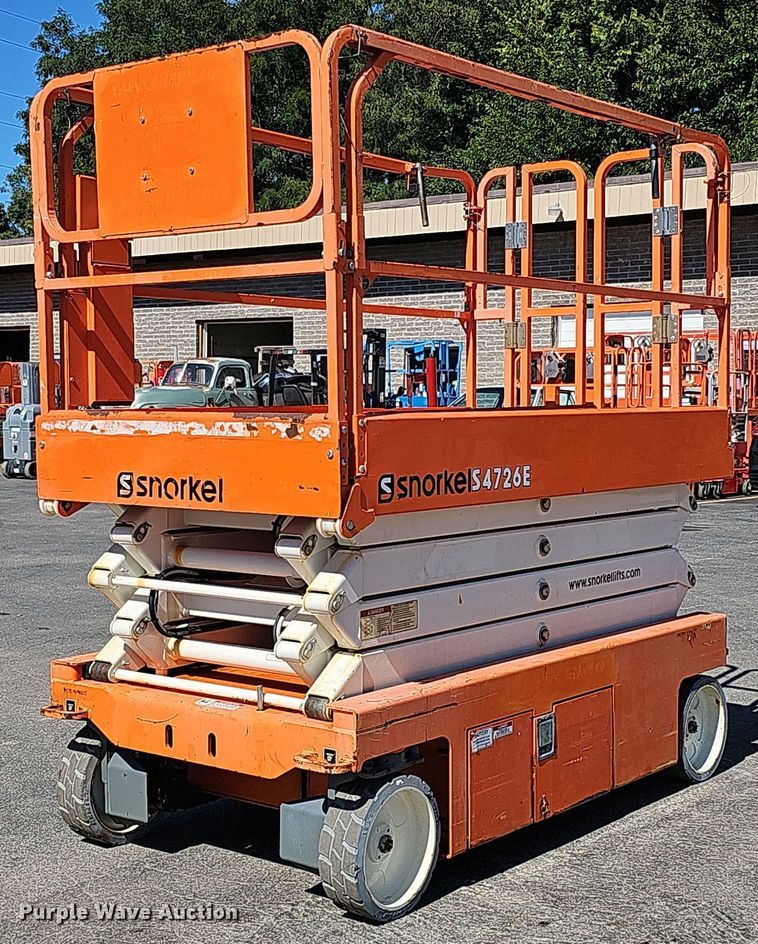 image for item DQ1175 2015 Snorkel S4726E  scissor lift