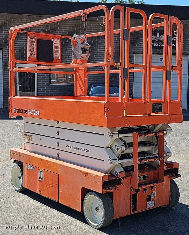 image for item DQ1175 2015 Snorkel S4726E  scissor lift