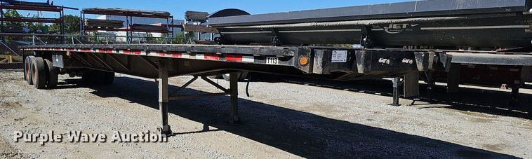 image for item DQ1200 1993 Fontaine FTW-5-8048SL  flatbed trailer