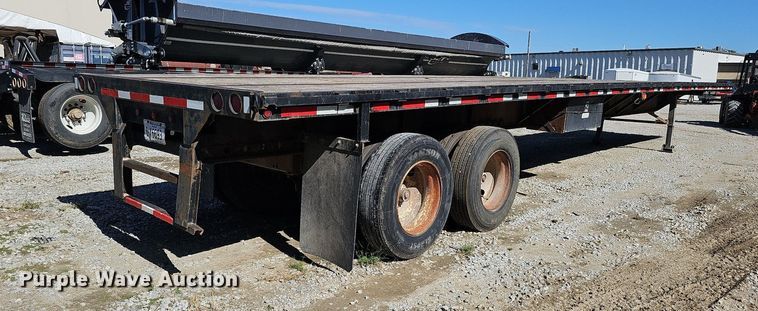 image for item DQ1200 1993 Fontaine FTW-5-8048SL  flatbed trailer
