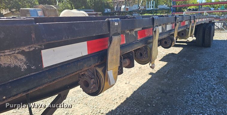 image for item DQ1200 1993 Fontaine FTW-5-8048SL  flatbed trailer