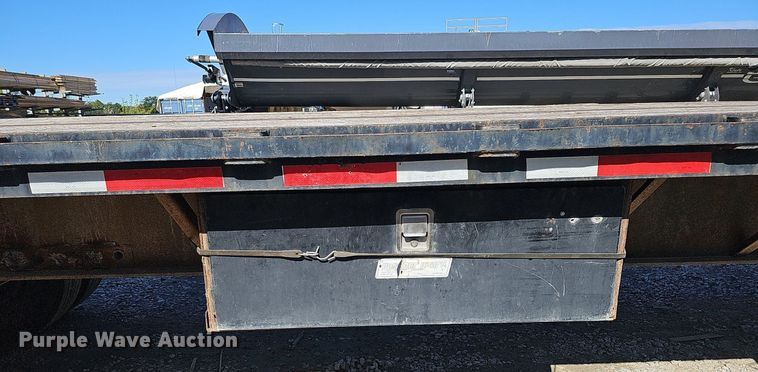 image for item DQ1200 1993 Fontaine FTW-5-8048SL  flatbed trailer