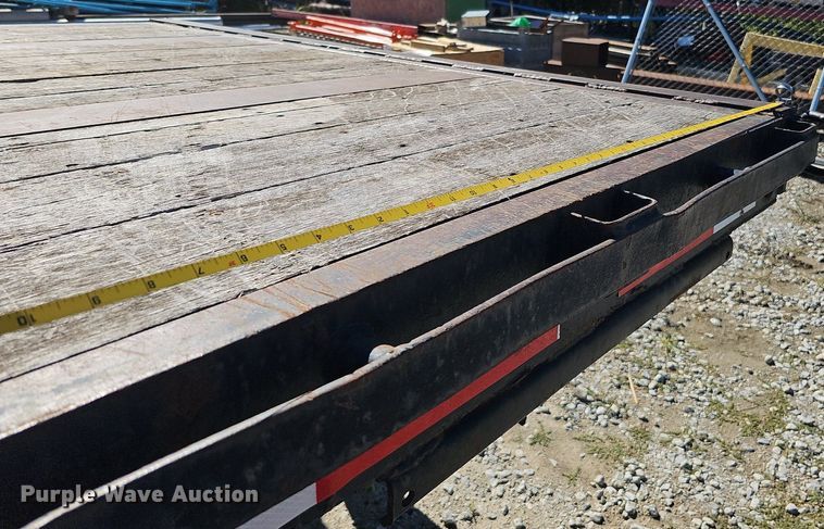 image for item DQ1200 1993 Fontaine FTW-5-8048SL  flatbed trailer