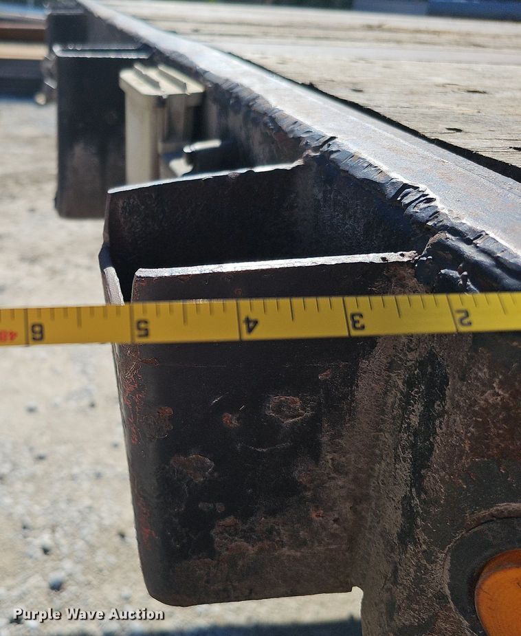 image for item DQ1200 1993 Fontaine FTW-5-8048SL  flatbed trailer