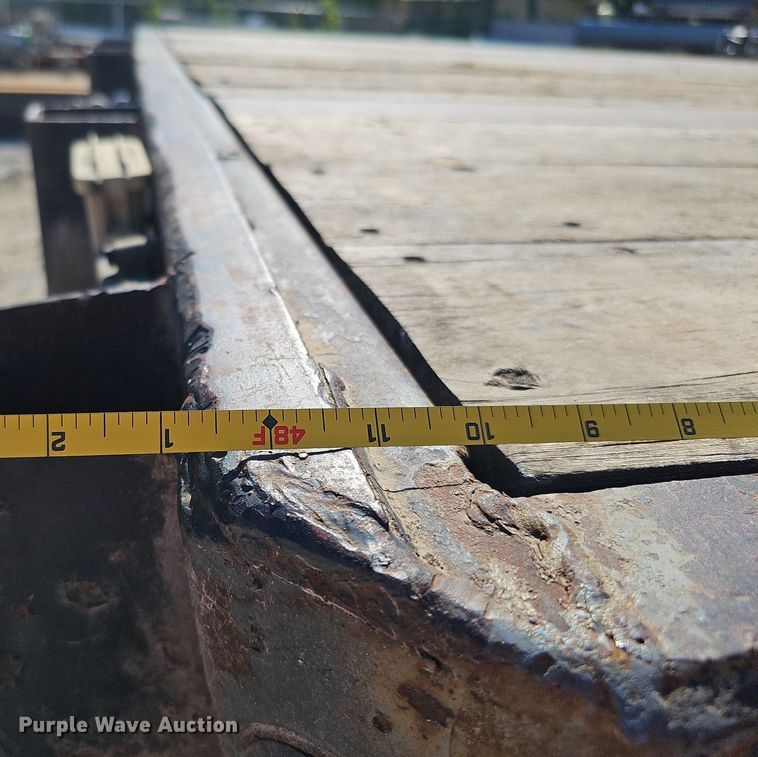 image for item DQ1200 1993 Fontaine FTW-5-8048SL  flatbed trailer