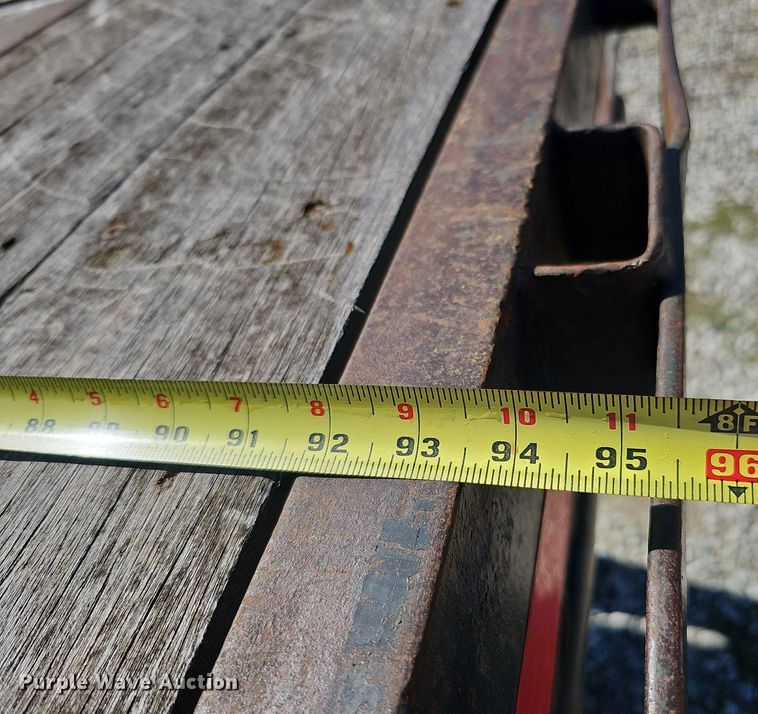 image for item DQ1200 1993 Fontaine FTW-5-8048SL  flatbed trailer